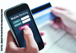 Mobiles Internet- Banking auf dem Vormarsch